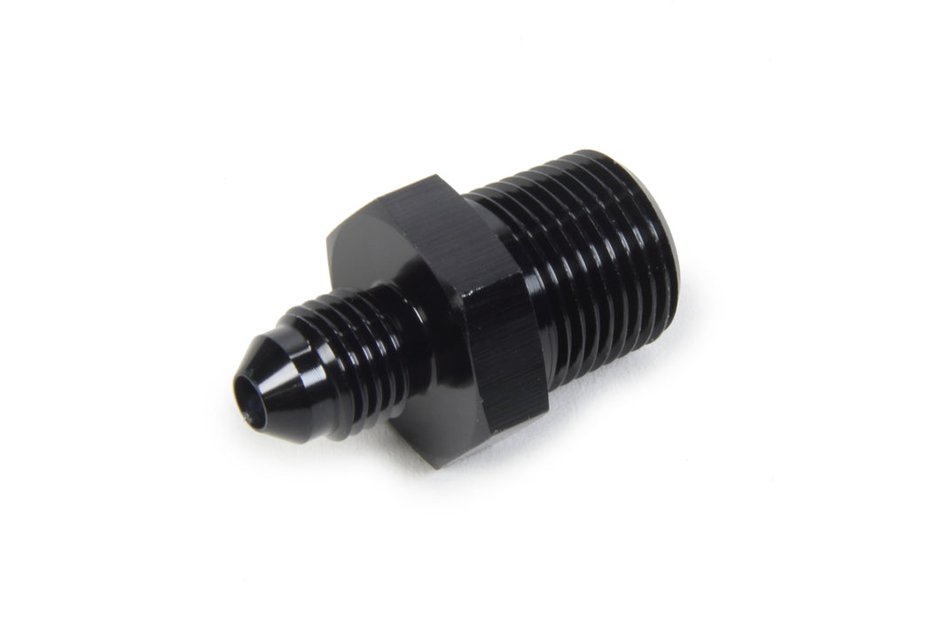 TRIPLE X RACE COMPONENTS HF-90043-BLK AN to NPT Straight #4 x 3/8