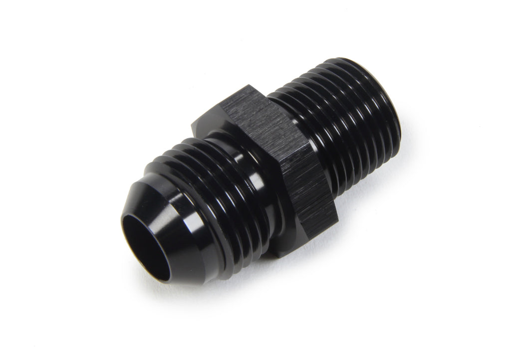 TRIPLE X RACE COMPONENTS HF-90083-BLK AN to NPT Straight #8 x 3/8