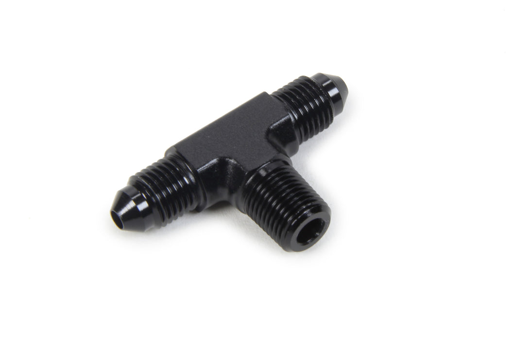 TRIPLE X RACE COMPONENTS HF-92031-BLK #3 X 1/8 NPT Tee On Branch