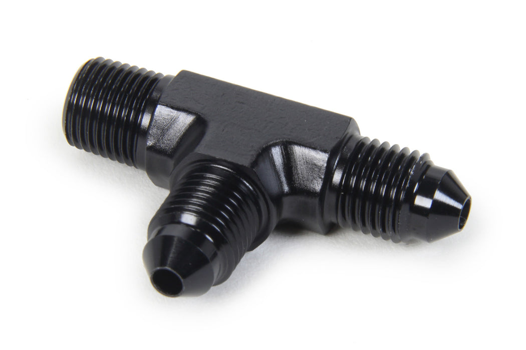 TRIPLE X RACE COMPONENTS HF-92131-BLK #3 X 1/8 NPT Tee On The Run
