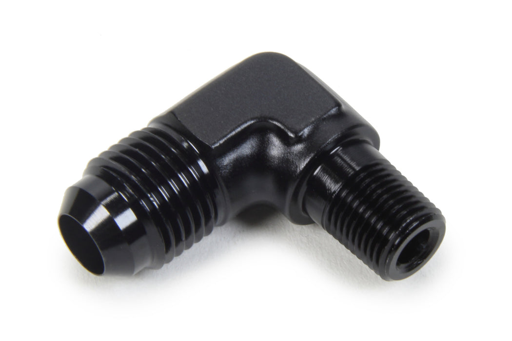 TRIPLE X RACE COMPONENTS HF-99061-BLK AN to NPT 90 Degree #6 x 1/8