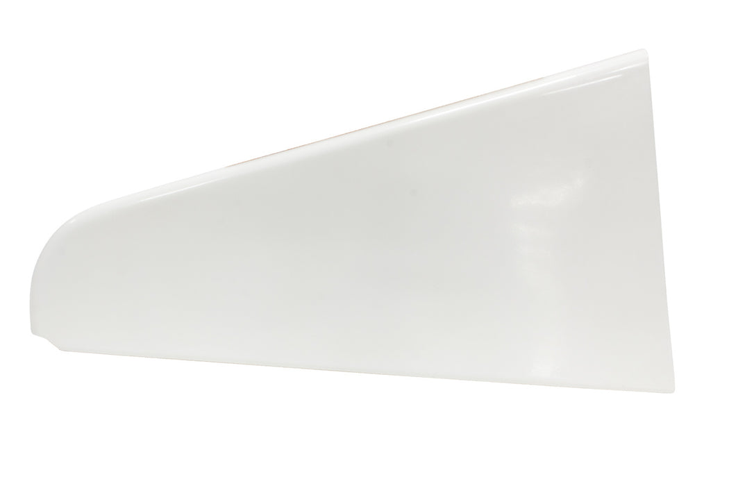 TRIPLE X RACE COMPONENTS MID-BW-0037 Midget Left Arm Guard White