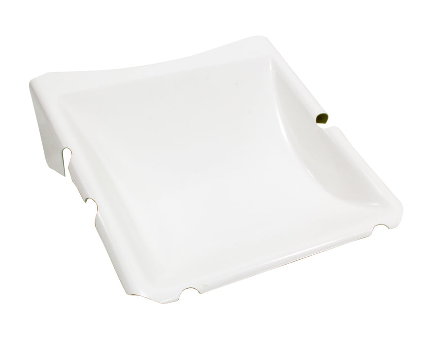 TRIPLE X RACE COMPONENTS MID-BW-5497 Midget Nose Inside The Rail White