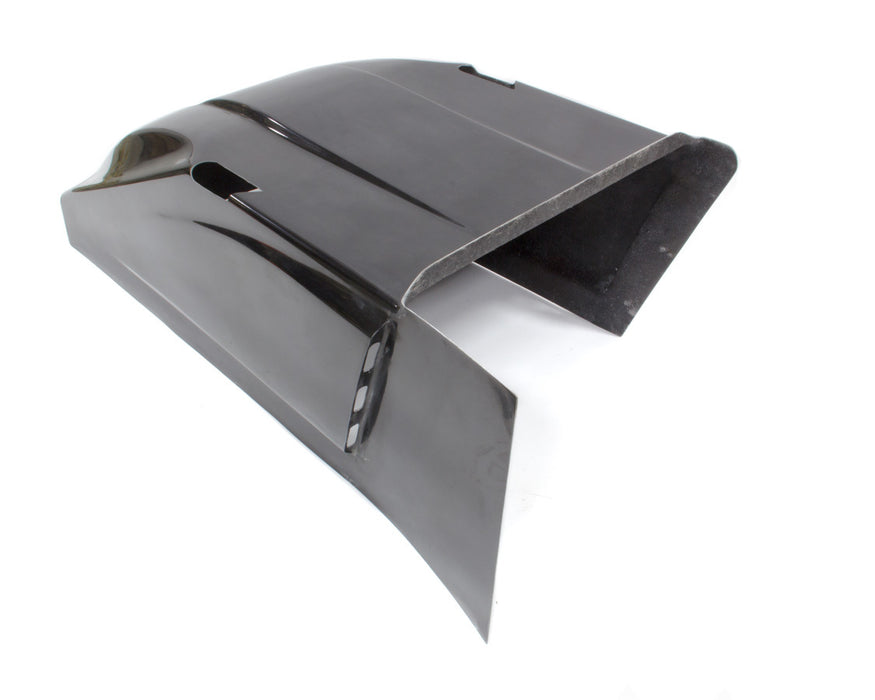 TRIPLE X RACE COMPONENTS SC-BW-0051-BLK Dual Duct Cool Air Hood Black Sprint Car
