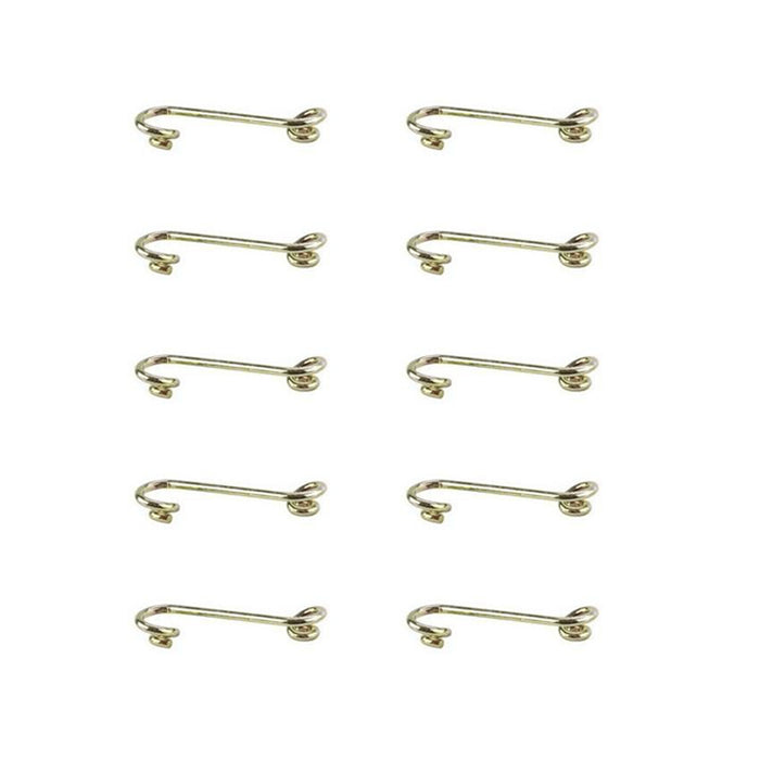 TRIPLE X RACE COMPONENTS SC-CH-0018-10 Dzus Spring Steel 10pk Sprint Car