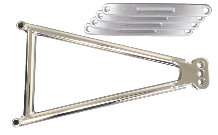 TRIPLE X RACE COMPONENTS SC-SU-3308 Jacobs Ladder 14in w/Straps Plated 3-Hole