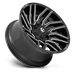 Fuel 1PC D77320009847 D773 20X10 6X135/5.5 G-BLK-MILL -18MM - Truck Part Superstore