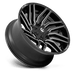 Fuel 1PC D77322001847 D773 22X10 8X180 G-BLK-MILL -18MM - Truck Part Superstore
