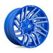 Fuel 1PC D77420009847 D774 20X10 6X135/5.5 BLUE-MILL -18MM - Truck Part Superstore