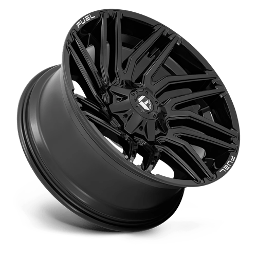 Fuel 1PC D77622008247 D776 22X10 8X6.5 G-BLK -18MM - Truck Part Superstore