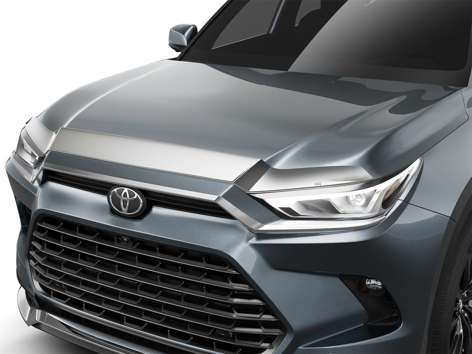 Husky Liners 2892247 Aeroskin Hood Protector; Chrome for Select Toyota Grand Highlander