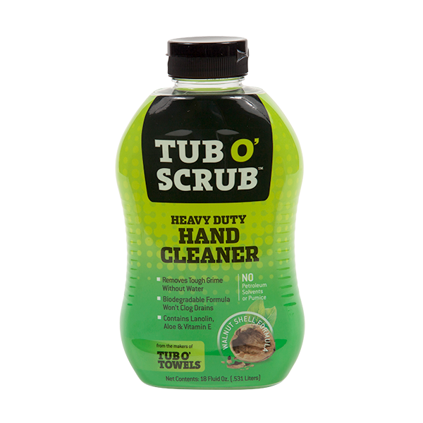 Tub O' Towels TS18 Heavy Duty Hand Cleaner 18 oz. Squeeze Bottle