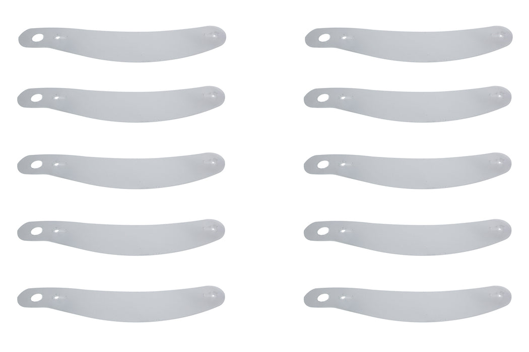 ULTRA SHIELD 01256 Tearoffs 12.25in Strght Zamp Helmets