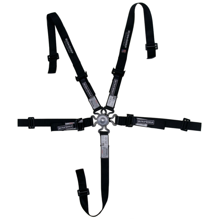 ULTRA SHIELD HB46201 Harness Junior C/L 5pt Blk Indiv Shlder 3in P/D