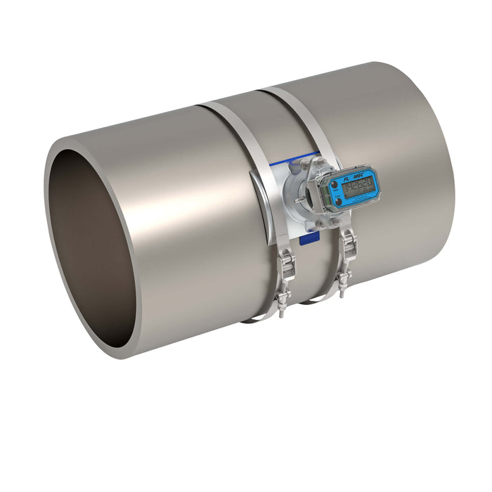 Ultrasonic Flow Meter, Battery Powered Display, NPS IPS Pipe for Water - Truck Part Superstore