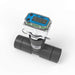 Ultrasonic Flow Meter, Battery Powered Display, Schedule 80 PVC Tee for Water - Truck Part Superstore