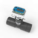 Ultrasonic Flow Meter, Battery Powered Display, Schedule 80 PVC Tee for Water - Truck Part Superstore
