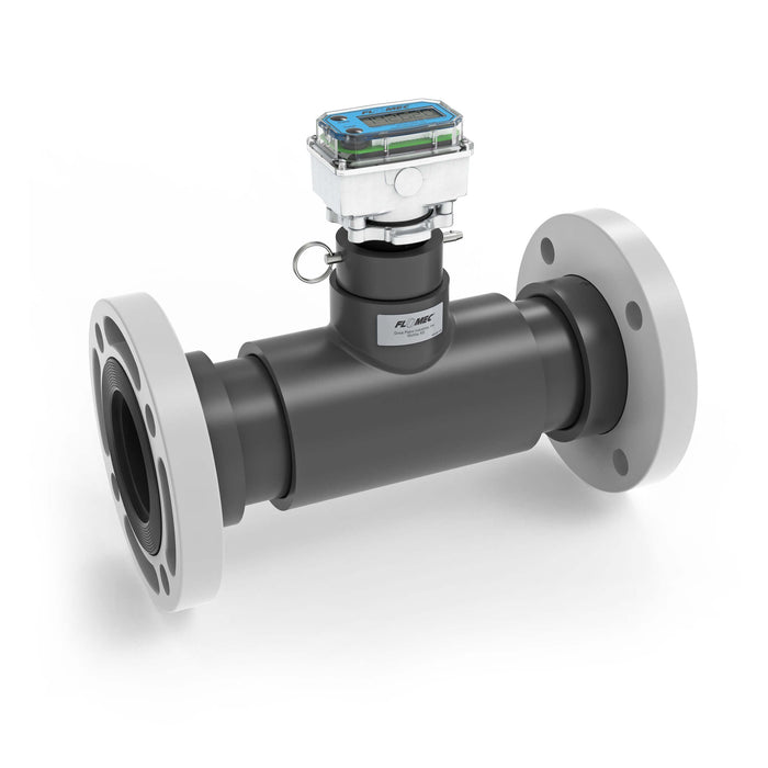 Ultrasonic Flow Meter, Battery Powered Display, Schedule 80 PVC Tee for Water - Truck Part Superstore