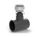 Ultrasonic Flow Meter, Battery Powered Display, Schedule 80 PVC Tee for Water - Truck Part Superstore