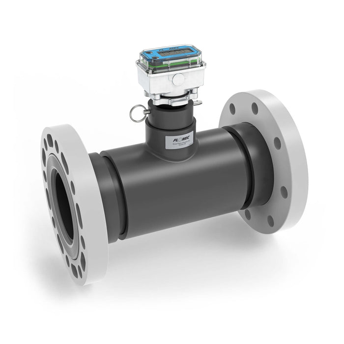 Ultrasonic Flow Meter, Battery Powered Display, Schedule 80 PVC Tee for Water - Truck Part Superstore