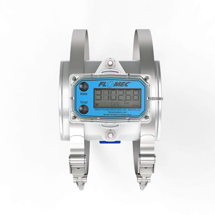Ultrasonic Flow Meter, Battery Powered Display, PIP Pipe for Water - Truck Part Superstore