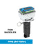 Ultrasonic Flow Meter Electronics Insert, Battery Powered Display, for Saddle for Water - Truck Part Superstore