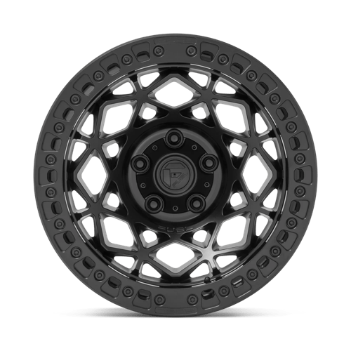 Fuel 1PC D12017907545 D120 17X9 5X5.0 BLK-OUT -15MM - Truck Part Superstore