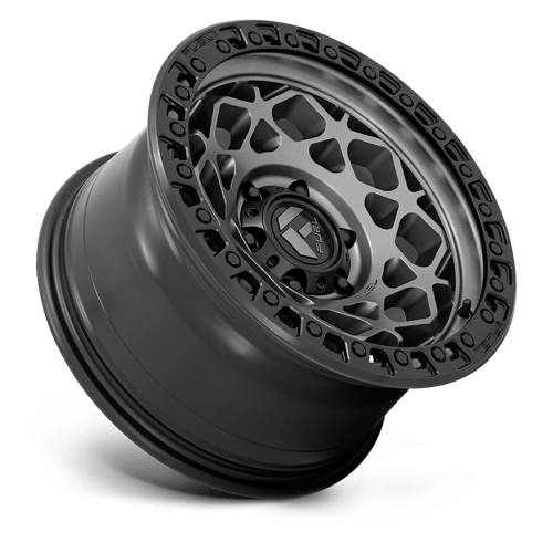 Fuel 1PC D78417908450 D784 17X9 6X5.5 GMTL M-BLK-RING 01MM - Truck Part Superstore