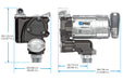 GPRO IECEx-ATEX-CE APPROVED 76 L/min 230V FUEL TRANSFER PUMP - Truck Part Superstore