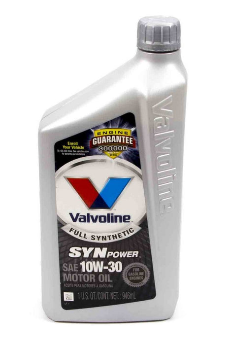 VALVOLINE 935 10w30 Synthetic Oil Qt. Valvoline