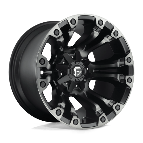 Fuel 1PC D85120905263A D851 20X9 5X4.5/120 M-BLK GRY 35MM - Truck Part Superstore