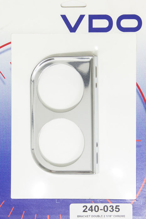 VDO 240-035 Chrome Two Hole 2-1/16in Mount Bracket
