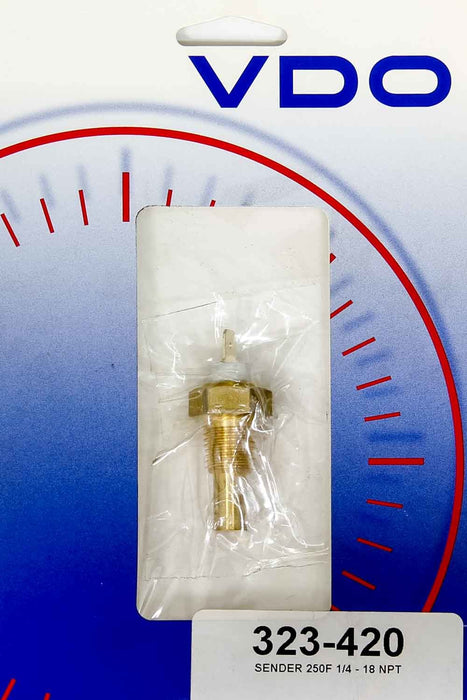 VDO 323-420 250f Temp Sender1/4-18np