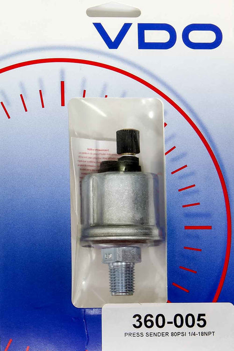 VDO 360-005 Oil Press.Sender 0-80psi