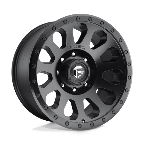 Fuel 1PC D57920001747 D579 20X10 8X170 MT-BLK -18MM - Truck Part Superstore