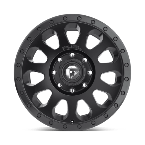 Fuel 1PC D57918909452 D579 18X9 6X120 MT-BLK 06MM - Truck Part Superstore