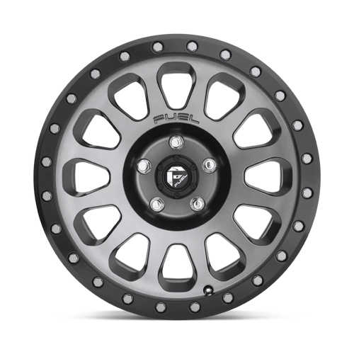 Fuel 1PC D60118907350 D601 18X9 5X5.0 MT-GNMTL-BBR 01MM - Truck Part Superstore