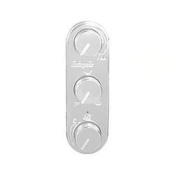 VINTAGE AIR 491214-RVA Gen IV Control Panel Vertical Polished