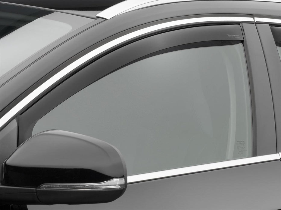 Weathertech 80579 Front Side Window Deflectors, Dark Smoke - Truck Part Superstore