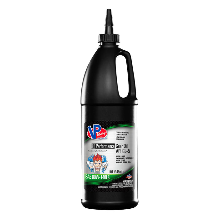 VP RACING 2705 VP GL-5 80w140 Gear Oil Hi-Perf 1 Qt