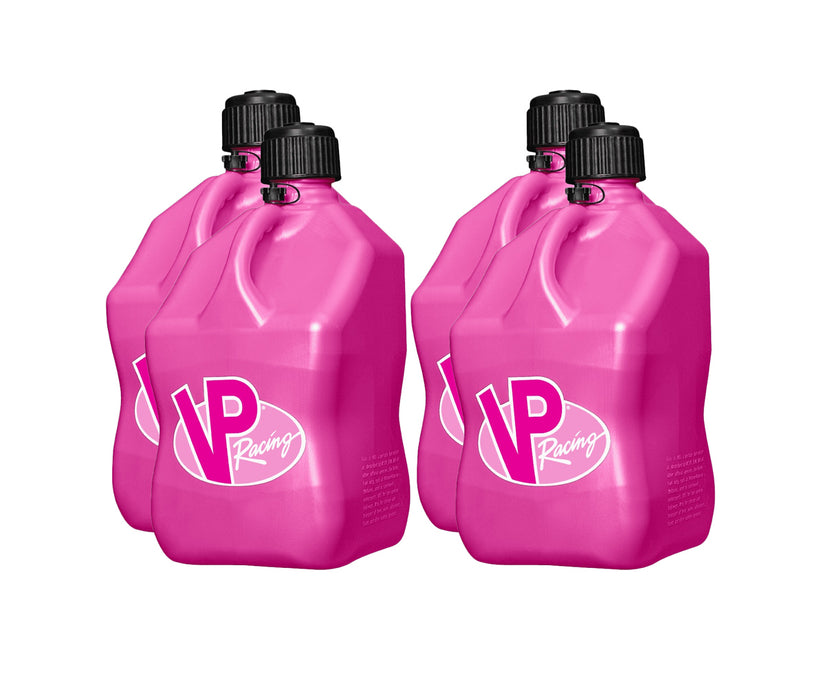 VP RACING 3812-CA-CASE Motorsports Jug 5.5 Gal Pink Square (Case 4)