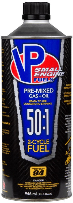 VP RACING 6235 50:1 Pre-Mix Fuel 1qt Can