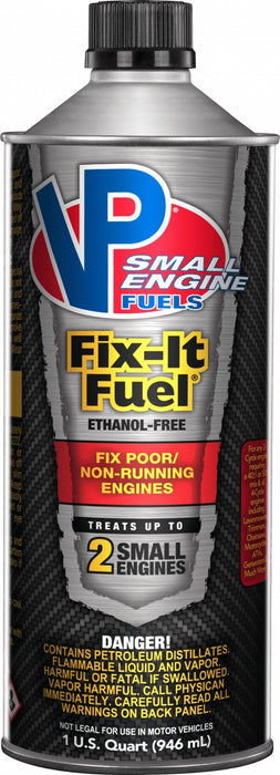 VP RACING 6635 Fix-It Fuel Pre-Mix 1qt Can