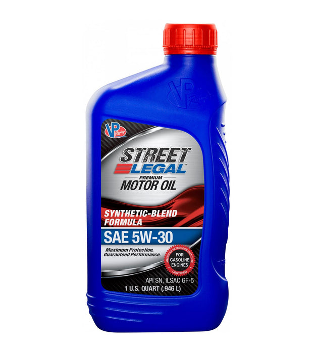 VP RACING VP3753043 Motor Oil VP 5W30 Syn Blend Street 32oz