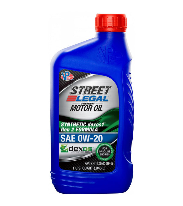 VP RACING VP3902543 Motor Oil VP 0W20 Syn Street 32oz