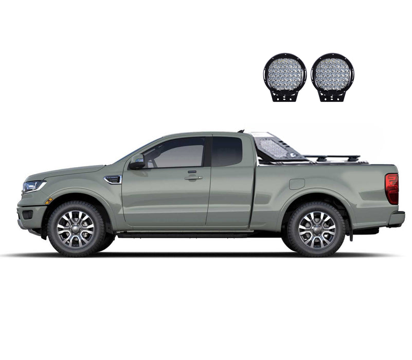 Black Horse Off Road VRCB6408B-PL69B Vigor Roll Bar W/ Cross Bar Kit - Truck Part Superstore