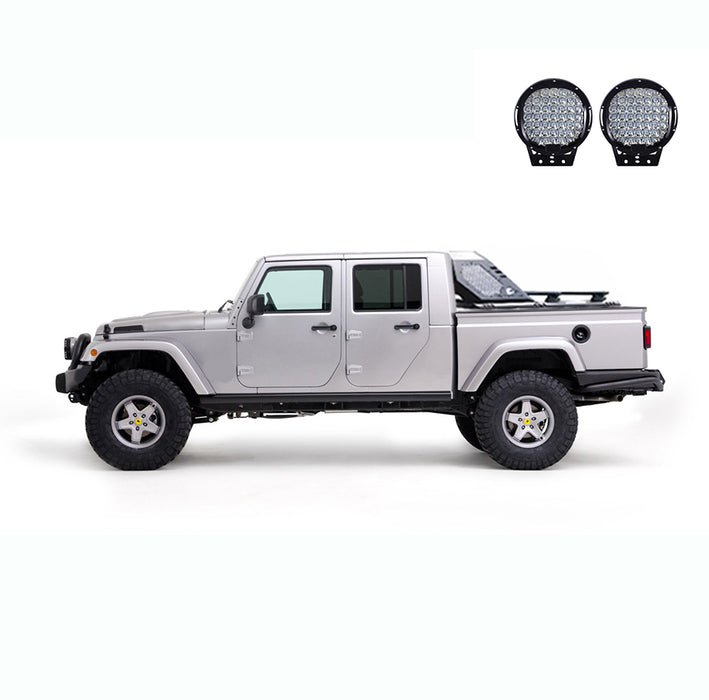 Black Horse Off Road VRCB6409B-G-PL69B Vigor Roll Bar W/ Cross Bar Kit - Truck Part Superstore