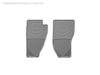 Weathertech W10GR - All Weather Floor Mats Gray Front - Truck Part Superstore