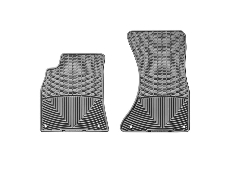 Weathertech W111GR - All Weather Floor Mats Gray Front - Truck Part Superstore
