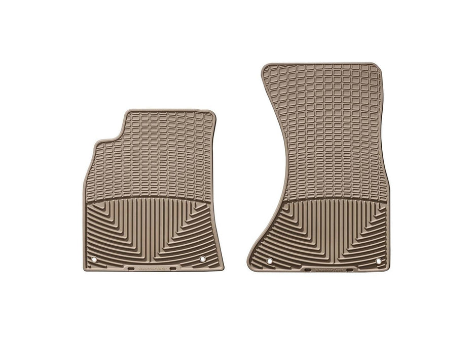 Weathertech W111TN - All Weather Floor Mats Tan Front - Truck Part Superstore